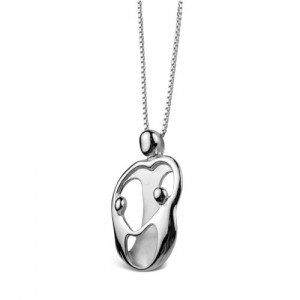 Mother And Child Necklace - two children